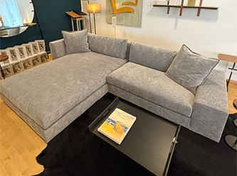 EXCLUSIF Ecksofa mit Meridienne links